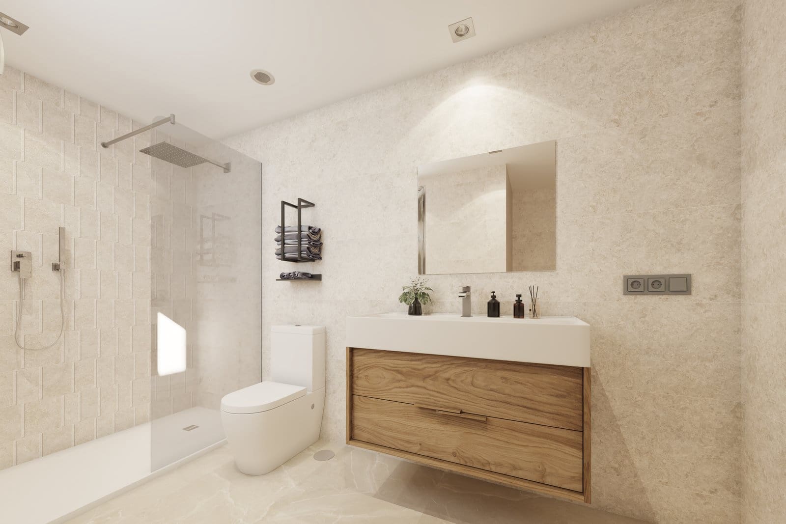 3 sypialnia Apartament na sprzedaż w Mijas Costa z basenem garażem - 574 000 € (Ref: 9510327)