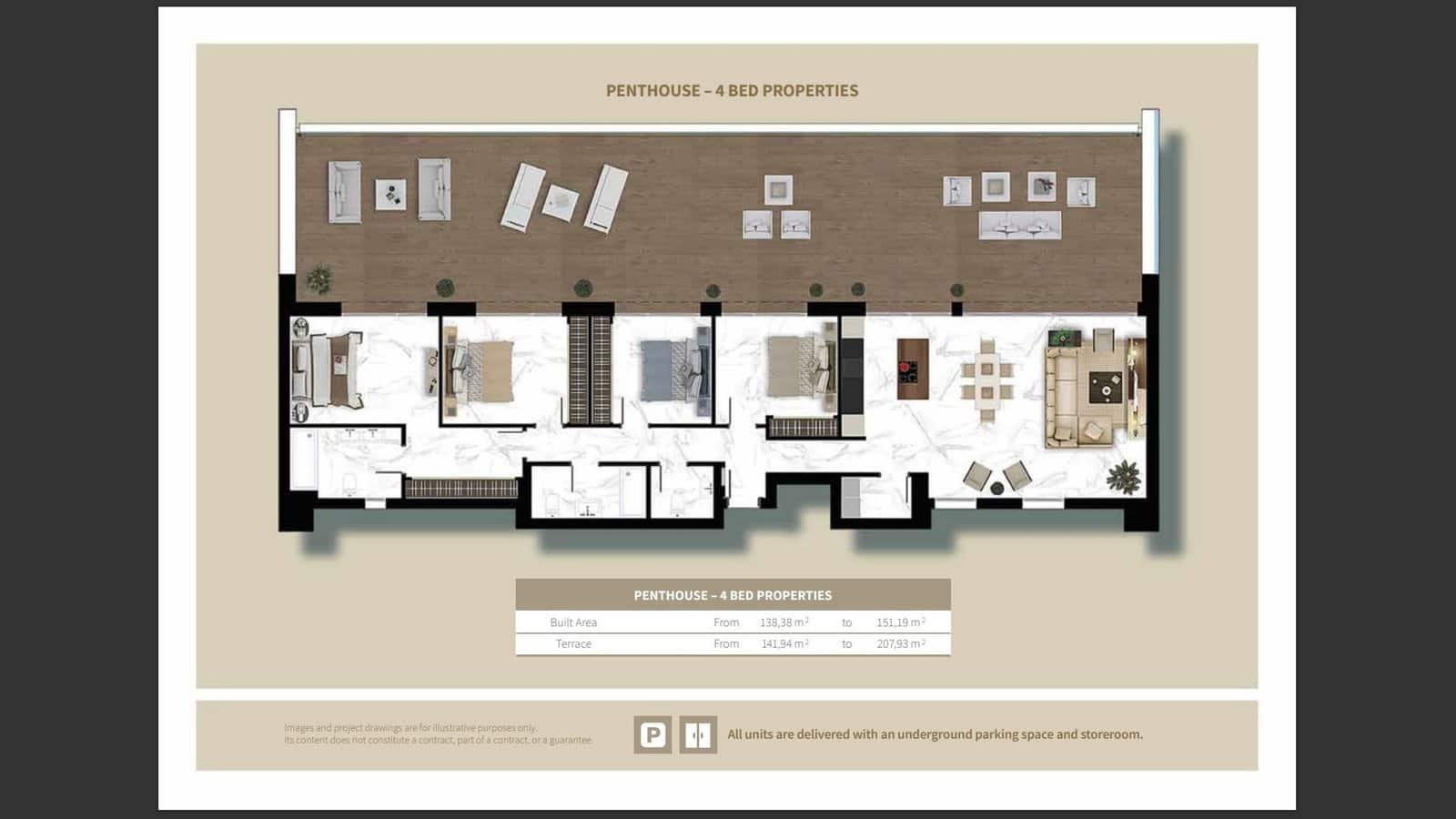 2 soverom Leilighet til salgs i Marbella med svømmebasseng - € 645 000 (Ref: 9510339)