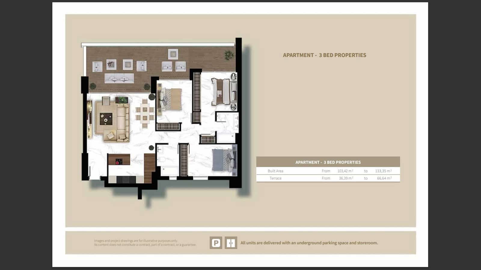 3 soverom Leilighet til salgs i Marbella med svømmebasseng - € 790 000 (Ref: 9510341)