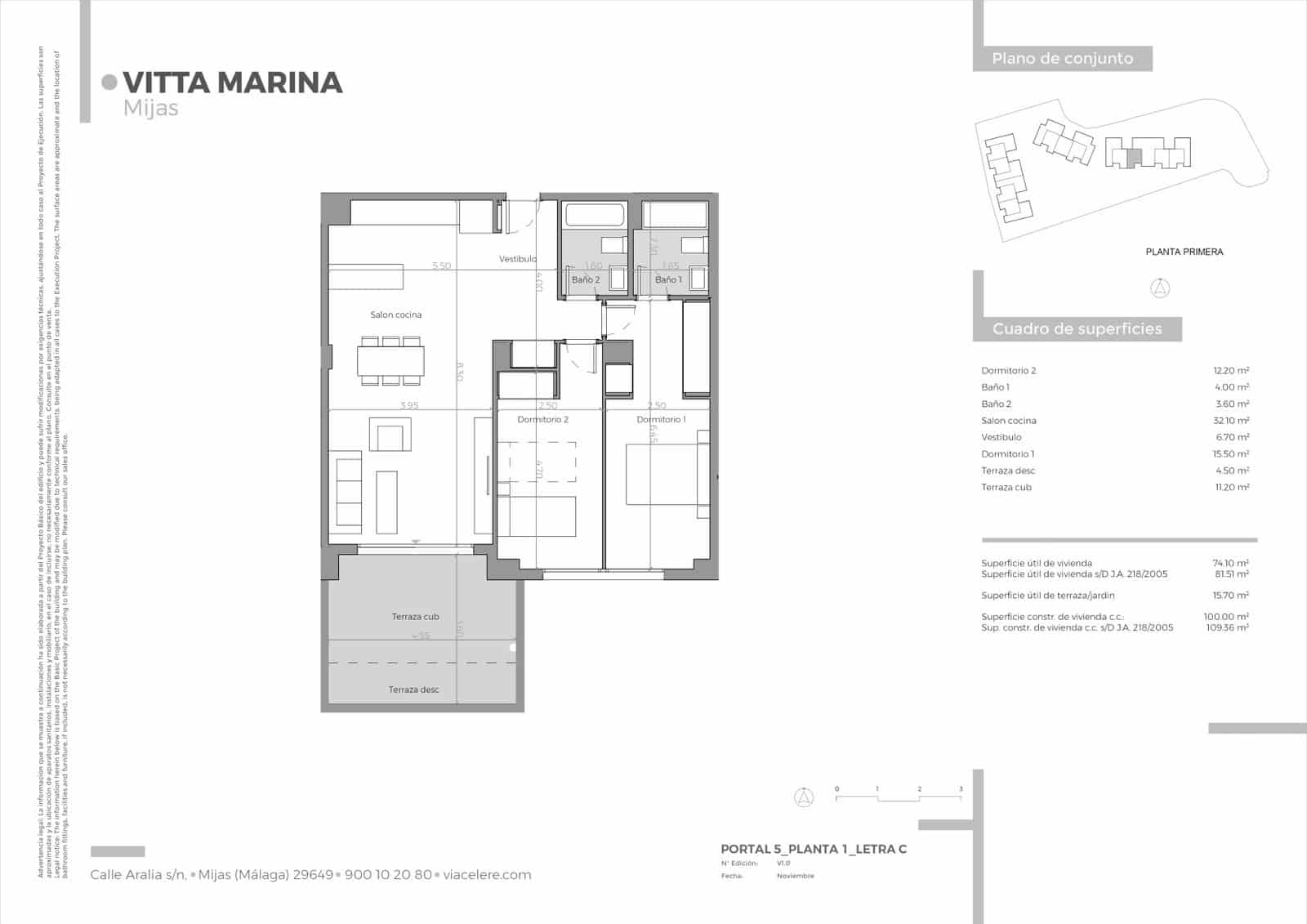 2 Zimmer Apartment zu verkaufen in Mijas Costa mit Pool - 473.500 € (Ref: 9604620)
