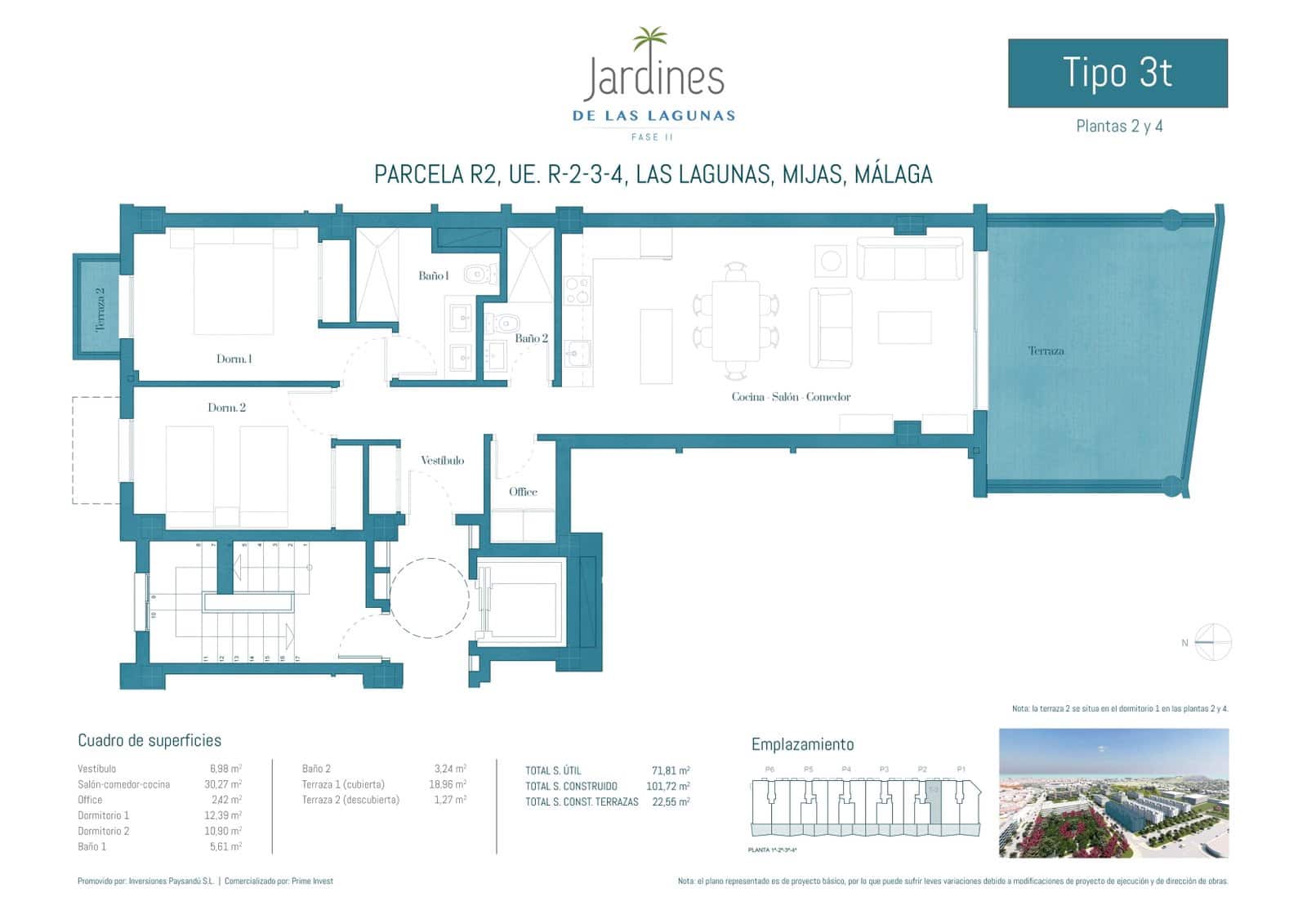 2 bedroom Apartment for sale in Fuengirola with pool - € 364,000 (Ref: 9665226)