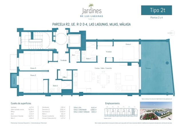 2 bedroom Apartment for sale in Fuengirola with pool - € 364,000 (Ref: 9665226)