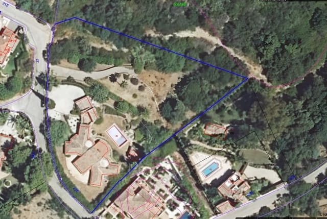 Area Edificabile in vendita in Los Arqueros - Puerto del Almendro, Benahavís - 2.300.000 € (Rif: 9743059)