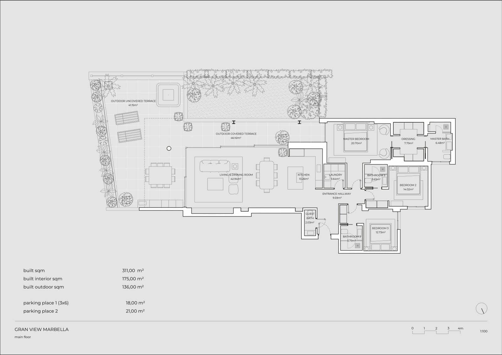 3 quarto Apartamento para venda em Benahavis com piscina - 2 295 000 € (Ref: 9986515)
