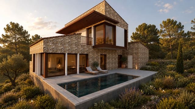 Chalet de 4 habitaciones en Madremanya en venta con piscina garaje - 1.230.000 € (Ref: 9755591)