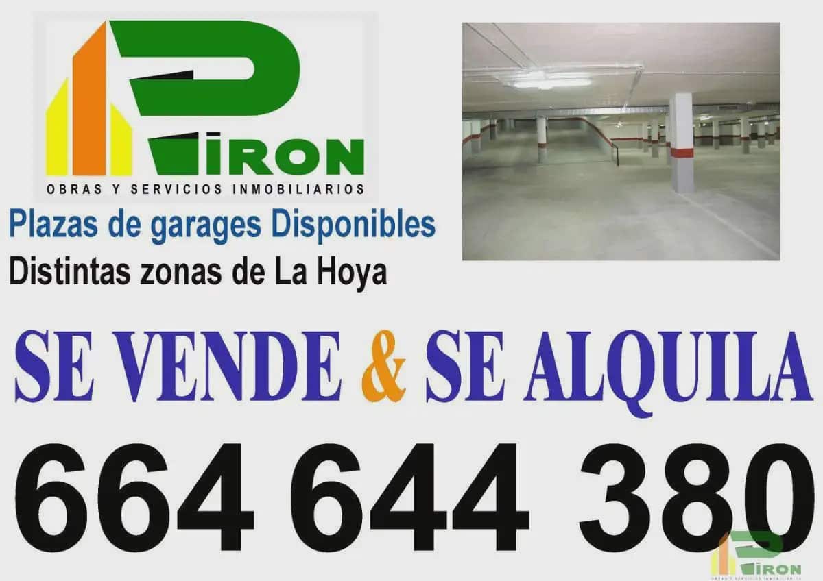 Garage for sale in La Hoya - € 9,980 (Ref: 10012383)