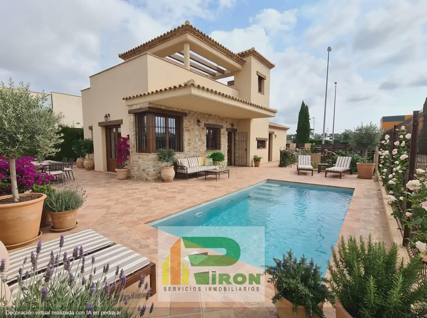3 bedroom Semi-detached Villa for sale in Lorca with pool - € 339,985 (Ref: 10012397)