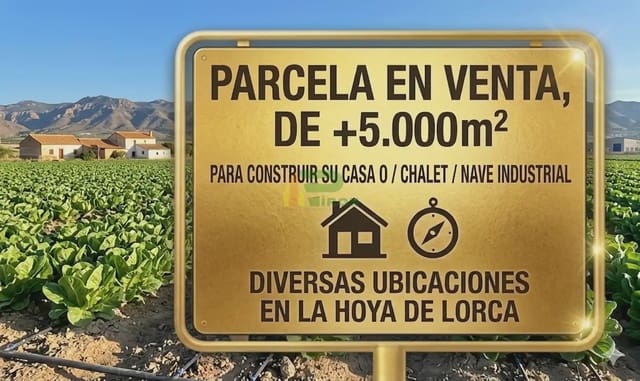 Tomt till salu i La Hoya, Lorca - 85 000 € (Ref: 10012409)