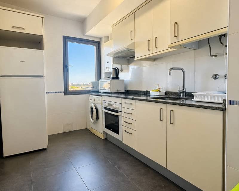 2 sypialnia Apartament przy plaży do wynajęcia w Orihuela Costa z basenem garażem - 1 600 € (Ref: 10160862)