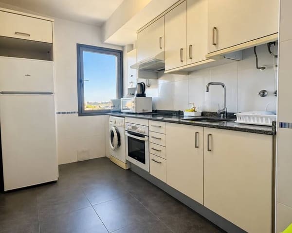 2 sypialnia Apartament przy plaży do wynajęcia w Aguamarina, Orihuela z basenem garażem - 1 600 € (Ref: 10160862)