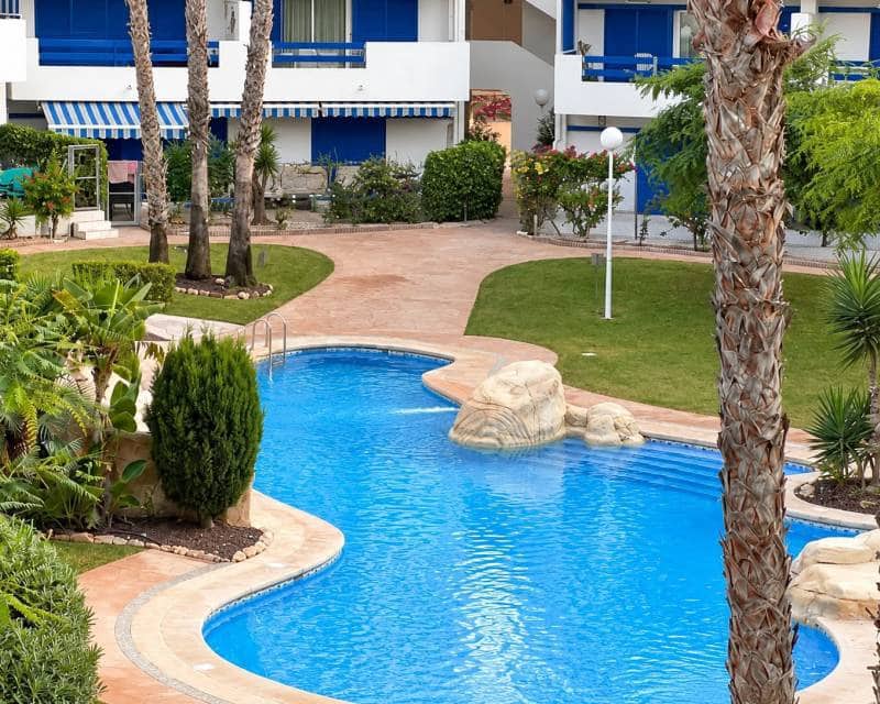 2 sovrum Lägenhet för semesterbostäder i Orihuela Costa med pool garage - 1 000 € (Ref: 10170411)