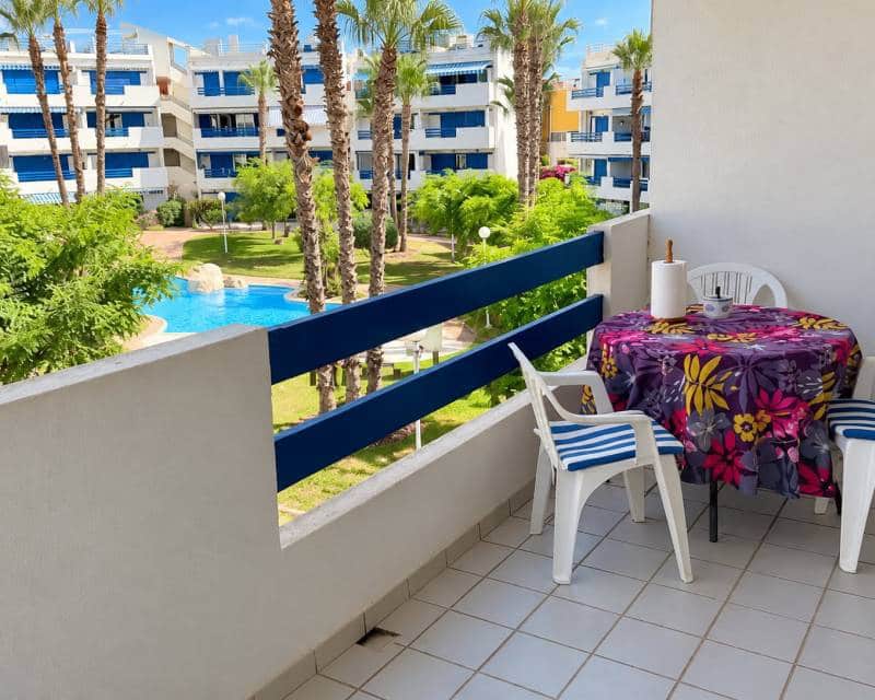 2 sovrum Lägenhet för semesterbostäder i Orihuela Costa med pool garage - 1 000 € (Ref: 10170411)