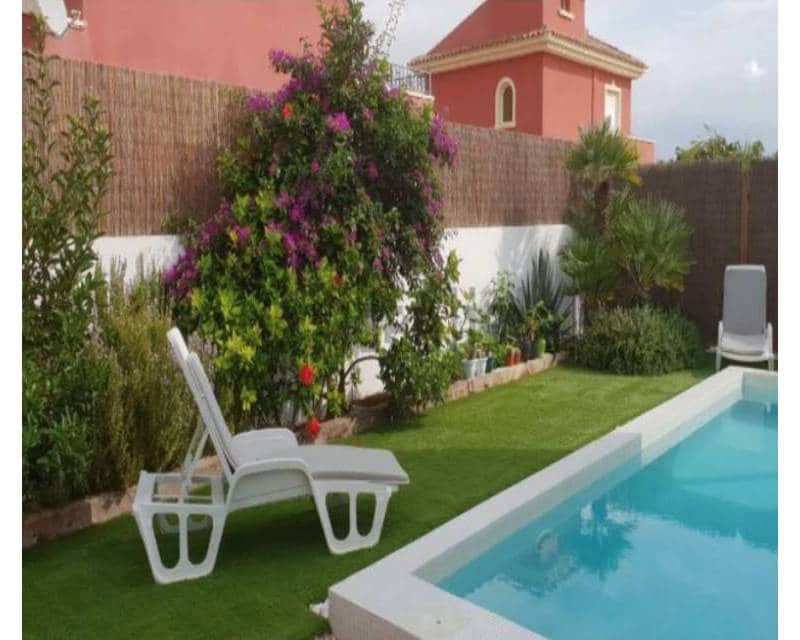 2 makuuhuone Huvila lomavuokrausta paikassa Orihuela Costa mukana uima-altaan - 1 100 € (Ref: 6337771)