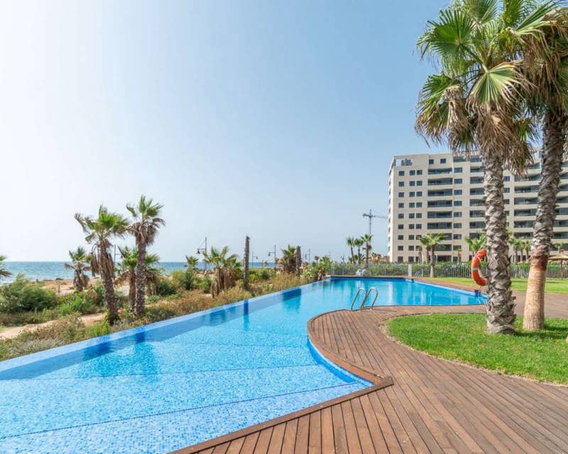 2 sovrum Strandlägenhet att hyra i Orihuela Costa med pool garage - 1 650 € (Ref: 6867187)