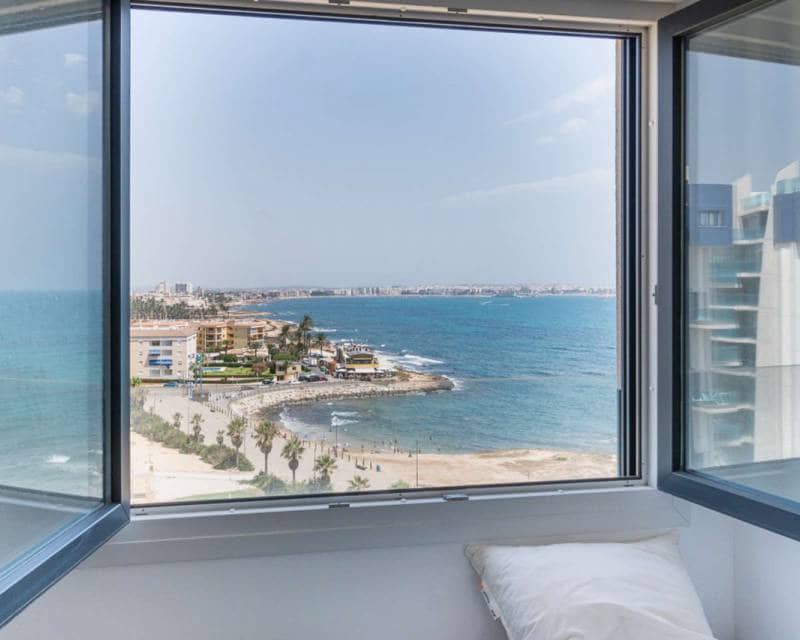 2 sovrum Strandlägenhet att hyra i Orihuela Costa med pool garage - 1 650 € (Ref: 6867187)