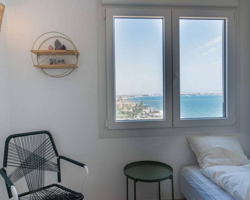 2 sovrum Strandlägenhet att hyra i Orihuela Costa med pool garage - 1 650 € (Ref: 6867187)
