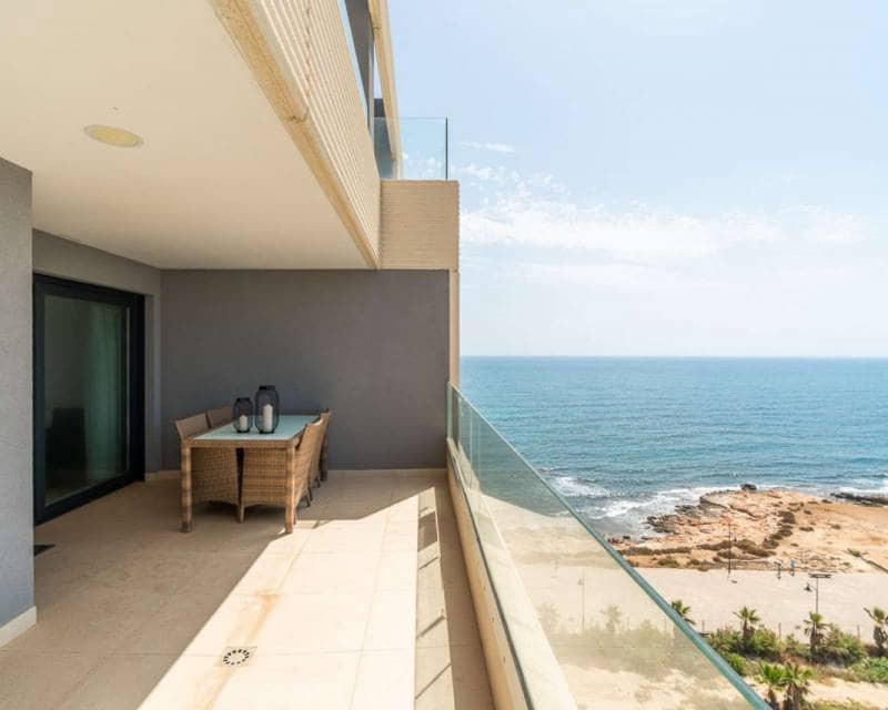 2 sovrum Strandlägenhet att hyra i Orihuela Costa med pool garage - 1 650 € (Ref: 6867187)