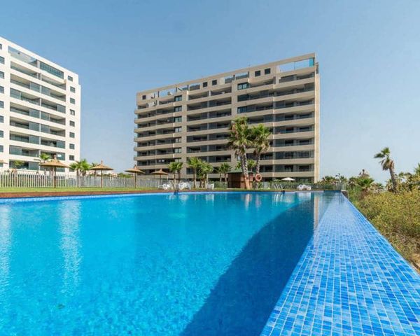2 sovrum Strandlägenhet att hyra i Punta Prima, Orihuela med pool garage - 1 650 € (Ref: 6867187)