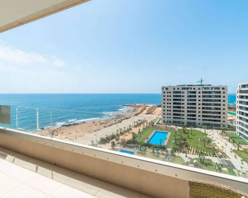 2 sovrum Strandlägenhet att hyra i Orihuela Costa med pool garage - 1 650 € (Ref: 6867187)