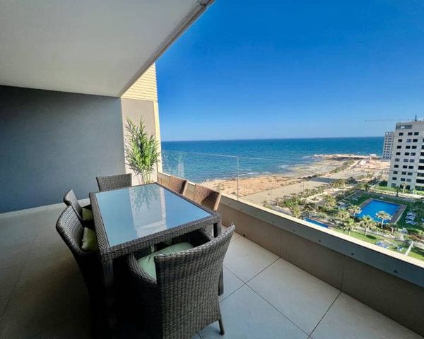 2 sovrum Strandlägenhet att hyra i Punta Prima, Orihuela med pool garage - 1 650 € (Ref: 6867187)