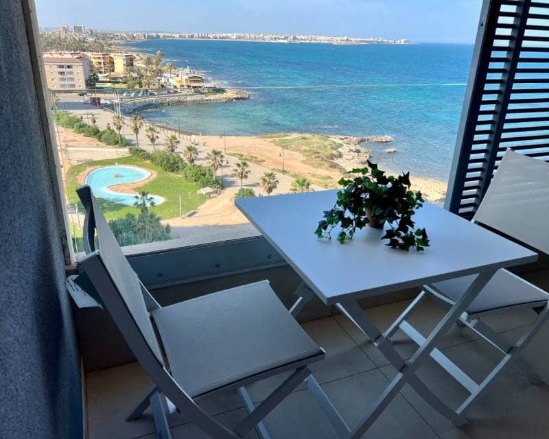 2 sovrum Strandlägenhet att hyra i Orihuela Costa med pool garage - 1 650 € (Ref: 6867187)