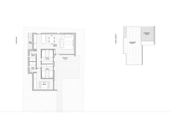 Chalet de 3 habitaciones en San Miguel de Salinas en venta - 419.900 € (Ref: 8395608)