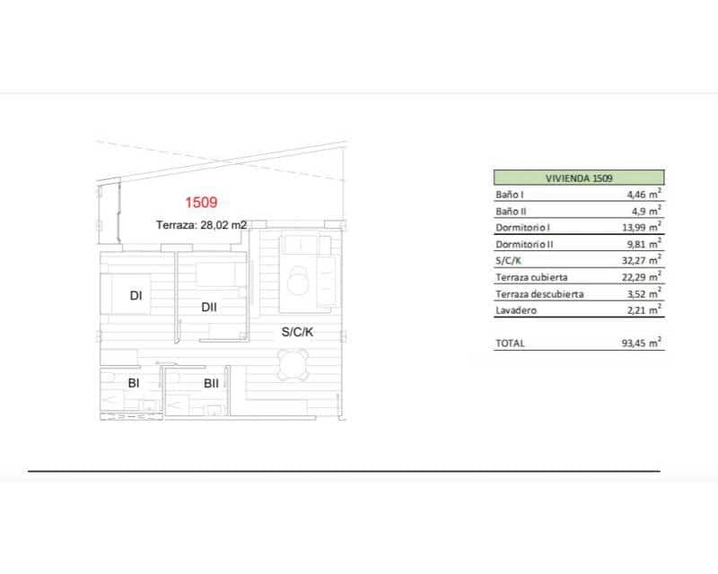 2 soveværelse Lejlighed til salg i San Miguel de Salinas med swimmingpool - € 239.900 (Ref: 9061617)