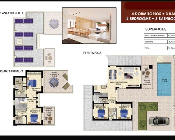 4 slaapkamer Villa te koop in Orihuela Costa, Orihuela met zwembad - € 649.000 (Ref: 9335714)