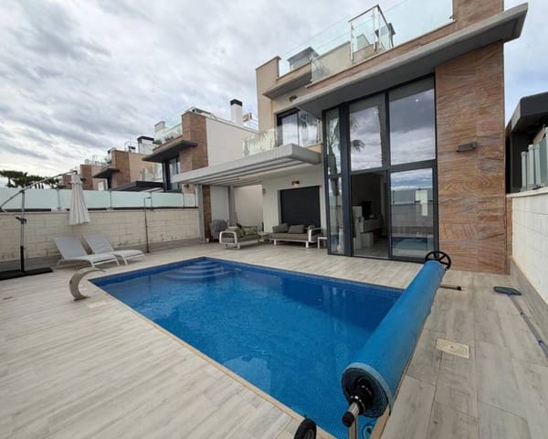 3 bedroom Villa for rent in Lomas de Cabo Roig - Los Dolses, Orihuela with pool garage - € 3,000 (Ref: 9588366)