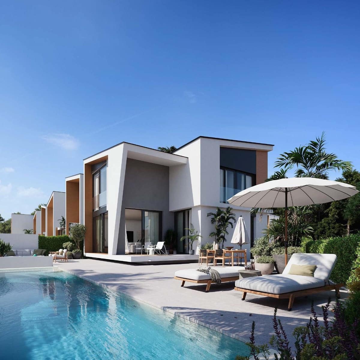 3 soverom Villa til salgs i Mijas Costa med svømmebasseng garasje - € 1 349 000 (Ref: 7409988)