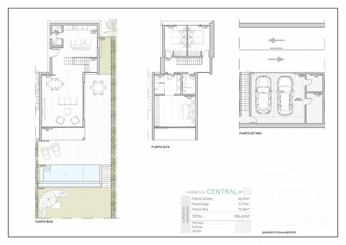 3 soverom Villa til salgs i Mijas Costa med svømmebasseng garasje - € 1 349 000 (Ref: 7409988)