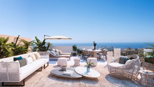 3 sypialnia Penthouse na sprzedaż w Benalmádena z basenem garażem - 599 000 € (Ref: 7574460)