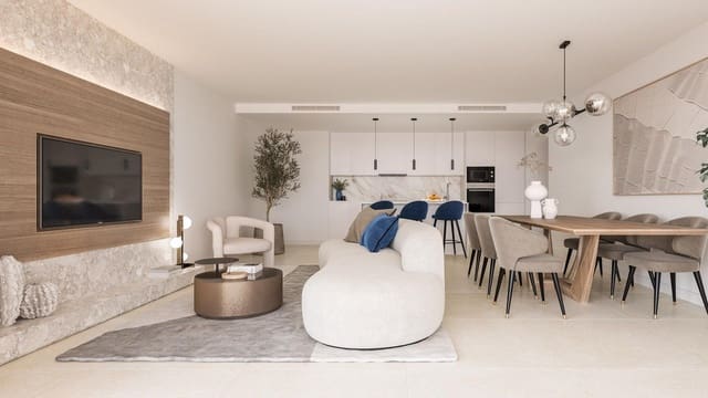 3 quarto Apartamento para venda em Estepona com piscina garagem - 444 000 € (Ref: 7578145)