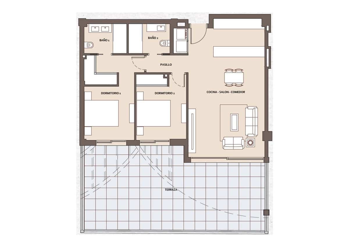 2 bedroom Apartment for sale in Benalmadena Costa with pool garage - € 805,000 (Ref: 7776715)