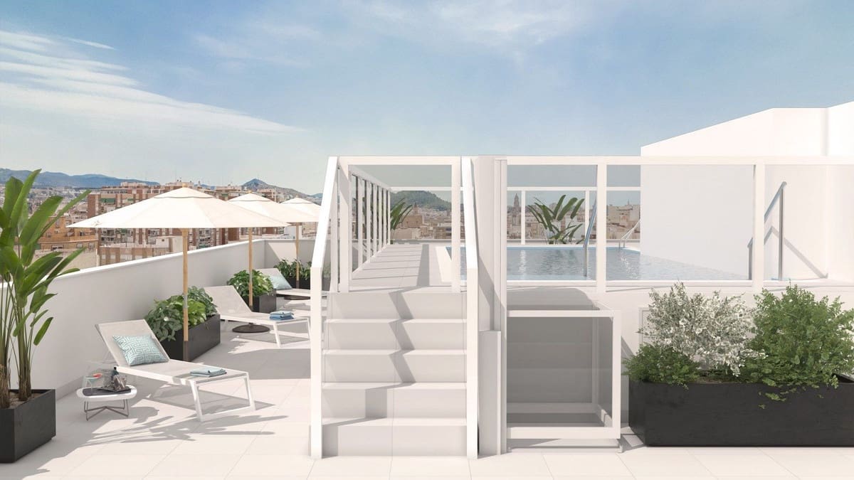 2 slaapkamer Appartement te koop in Malaga stad met zwembad garage - € 528.000 (Ref: 7786814)