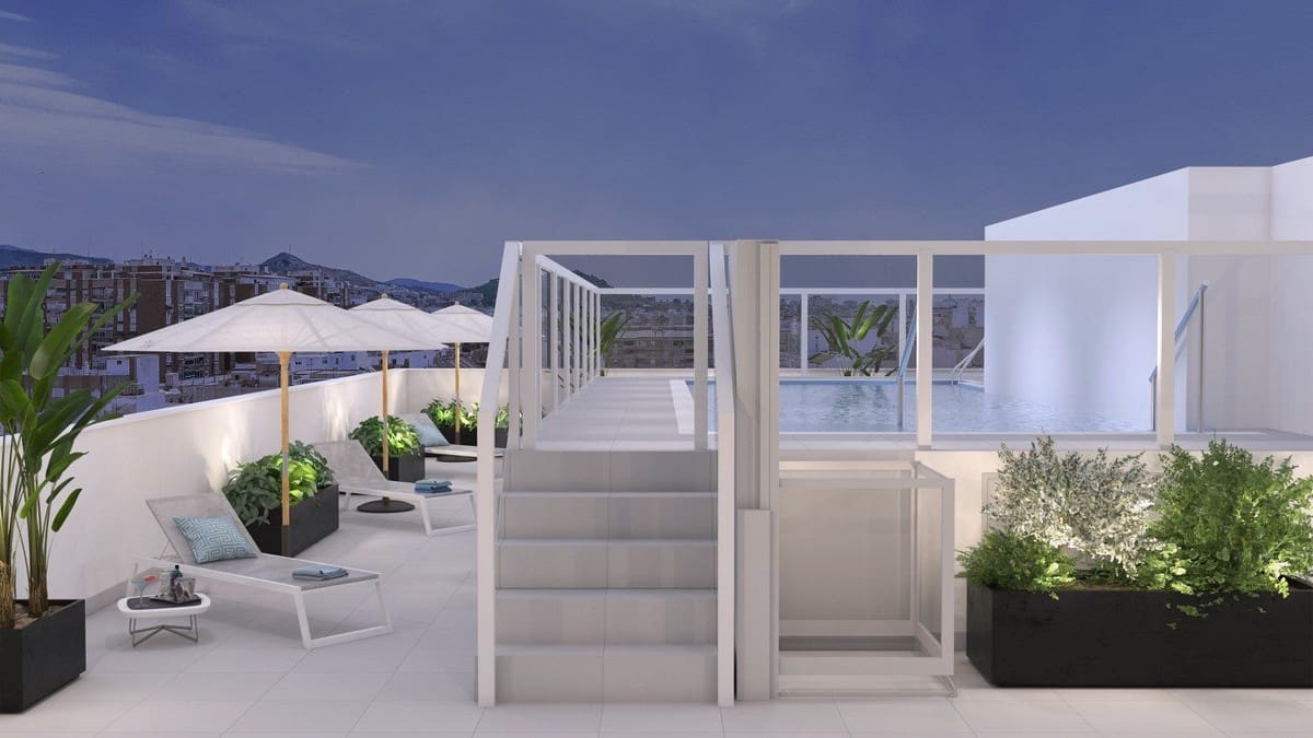 2 slaapkamer Appartement te koop in Malaga stad met zwembad garage - € 528.000 (Ref: 7786814)