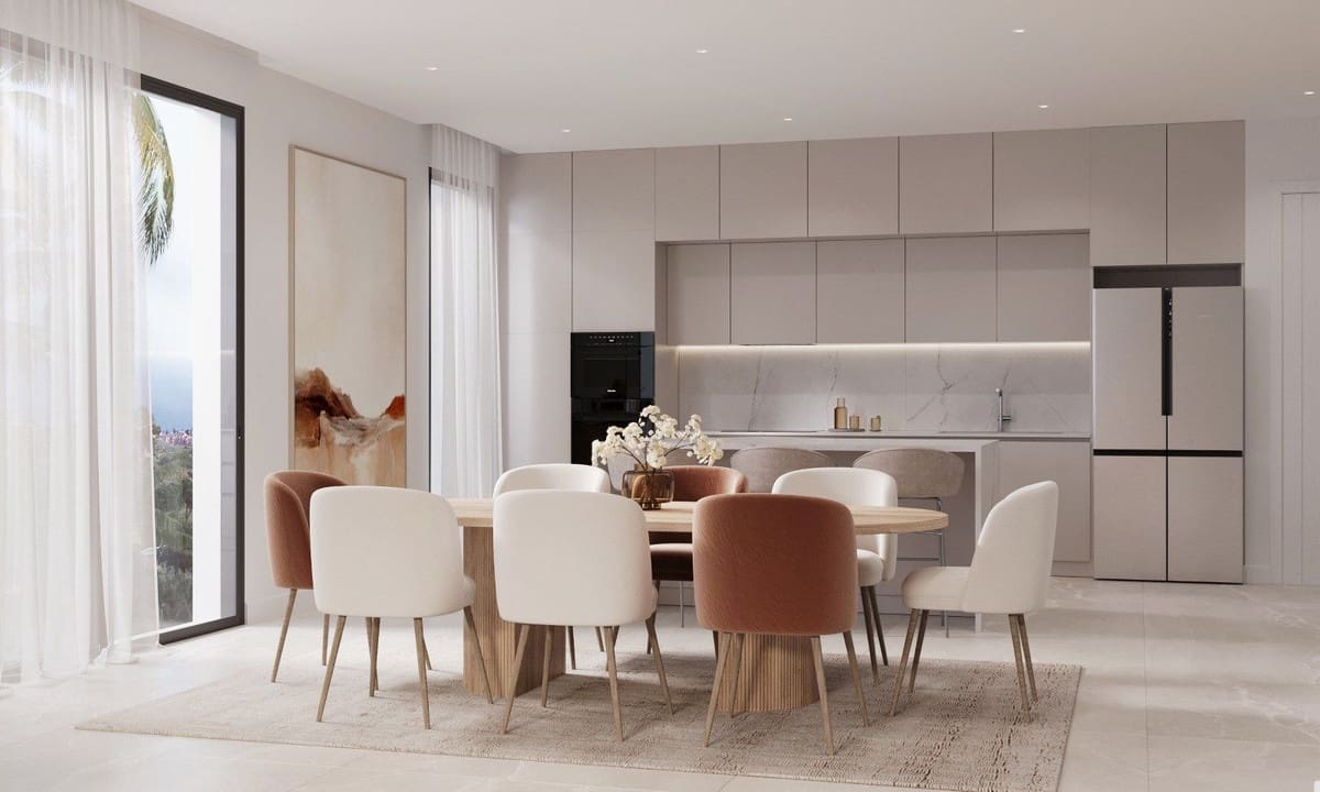 Apartamento de 4 habitaciones en New Golden Mile en venta con piscina garaje - 1.420.000 € (Ref: 8431796)
