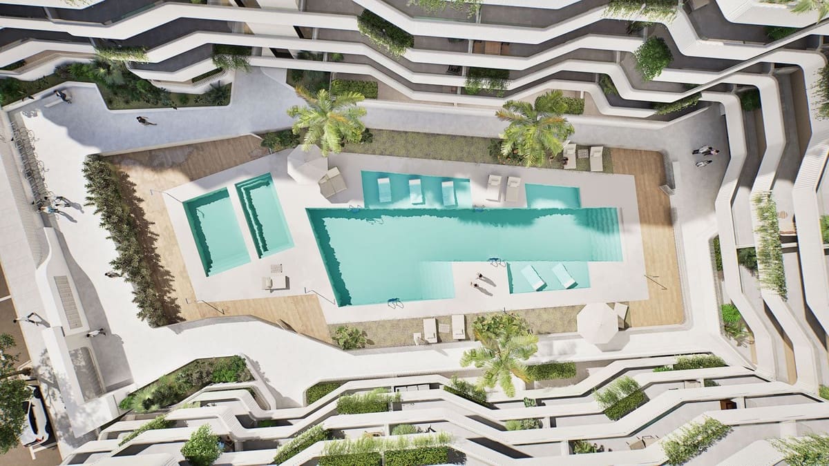 2 soveværelse Lejlighed til salg i Mijas Costa med swimmingpool garage - € 388.500 (Ref: 8824068)