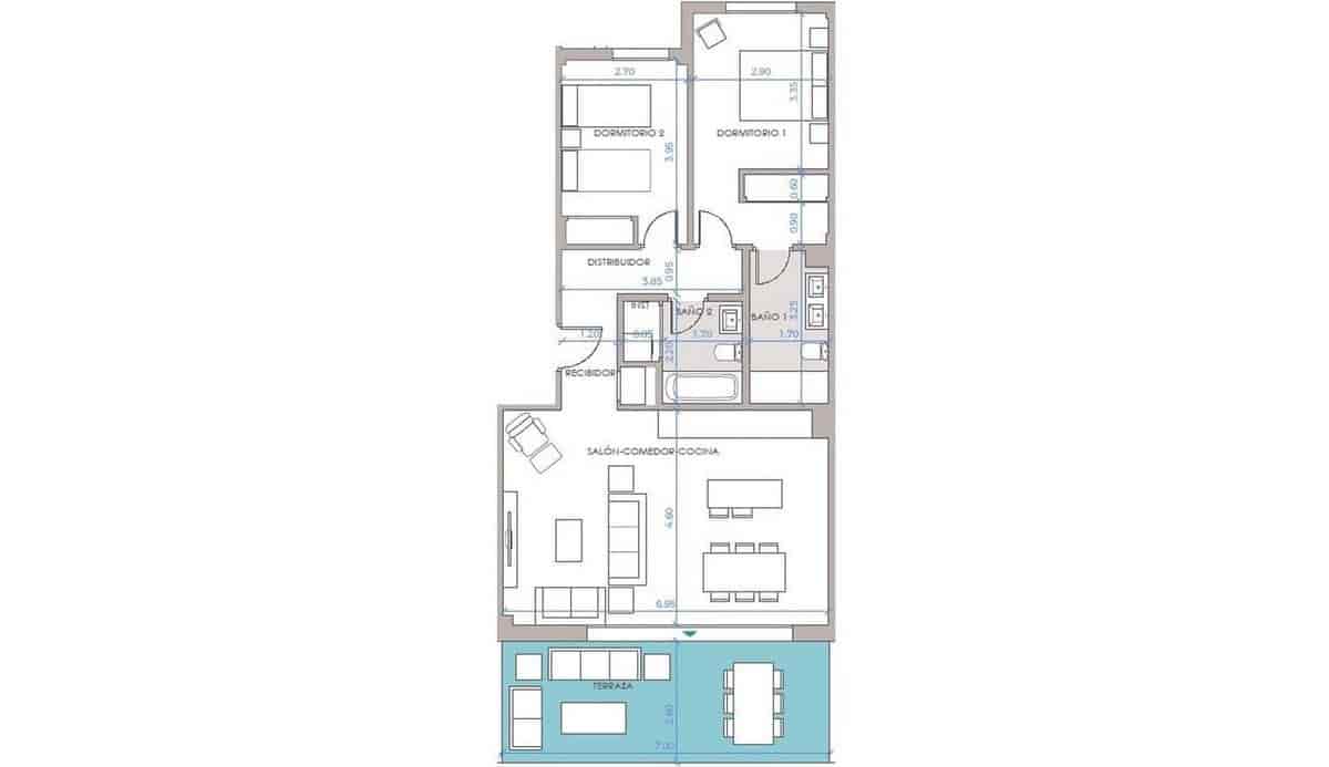 2 camera da letto Appartamento in vendita in Marbella con piscina garage - 435.400 € (Rif: 8944964)