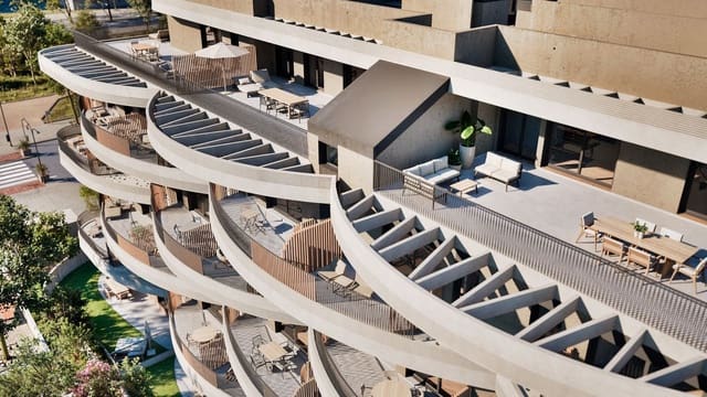 Apartamento de 1 habitación en Málaga ciudad en venta con piscina garaje - 366.795 € (Ref: 9043990)