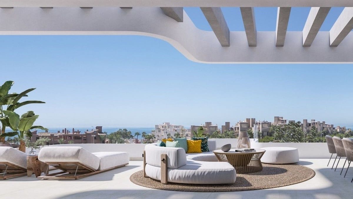 2 chambre Appartement à vendre à New Golden Mile avec piscine garage - 427 000 € (Ref: 9123858)