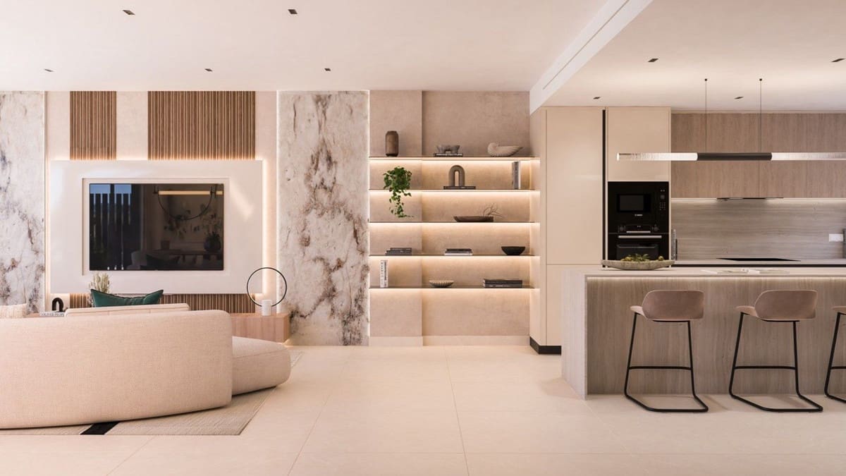 2 bedroom Penthouse for sale in New Golden Mile with pool garage - € 516,000 (Ref: 9289491)