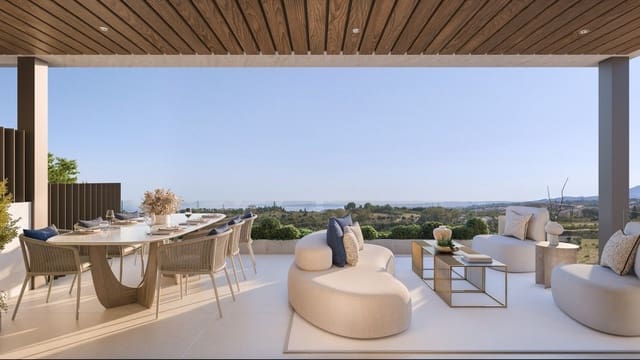 2 soverom Penthouse til salgs i New Golden Mile, Estepona med svømmebasseng garasje - € 516 000 (Ref: 9289491)