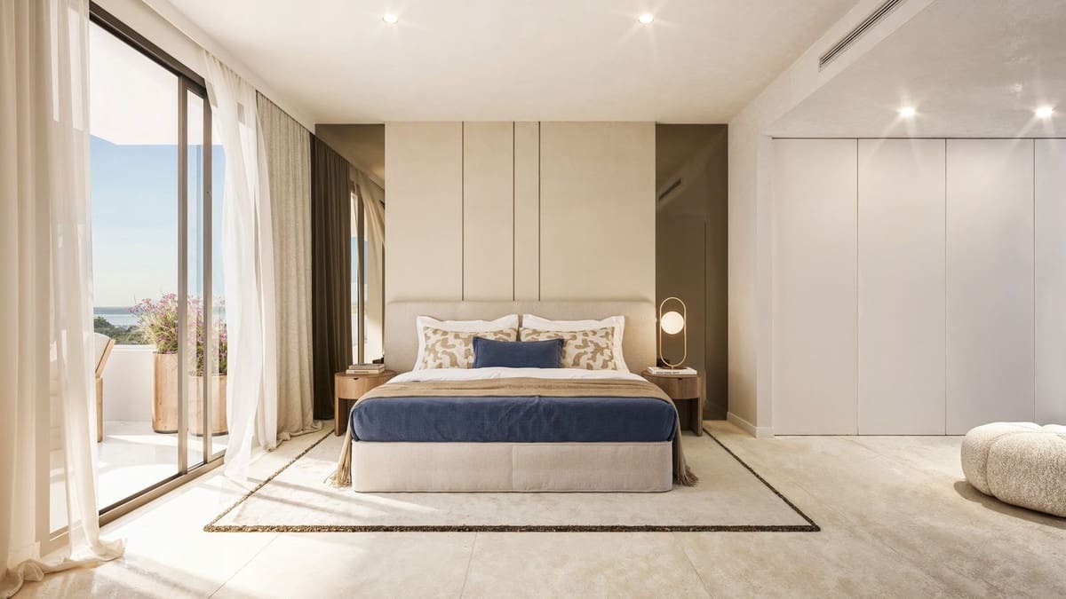 2 sovrum Lägenhet till salu i New Golden Mile med pool garage - 555 000 € (Ref: 9867455)