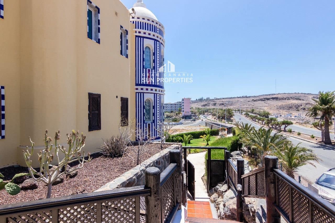 1 sovrum Lägenhet att hyra i San Agustin med pool - 1 500 € (Ref: 4734221)