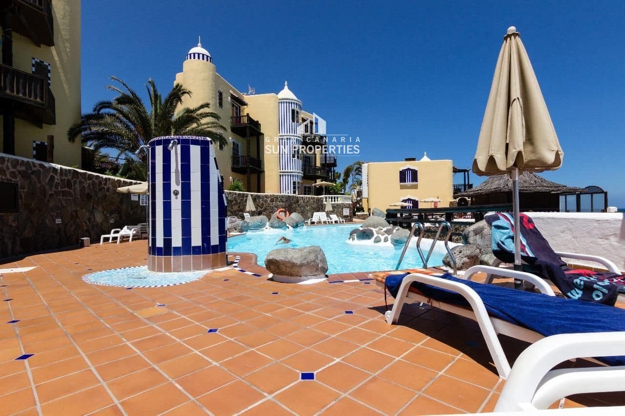 1 sovrum Lägenhet att hyra i San Agustin med pool - 1 500 € (Ref: 4734221)
