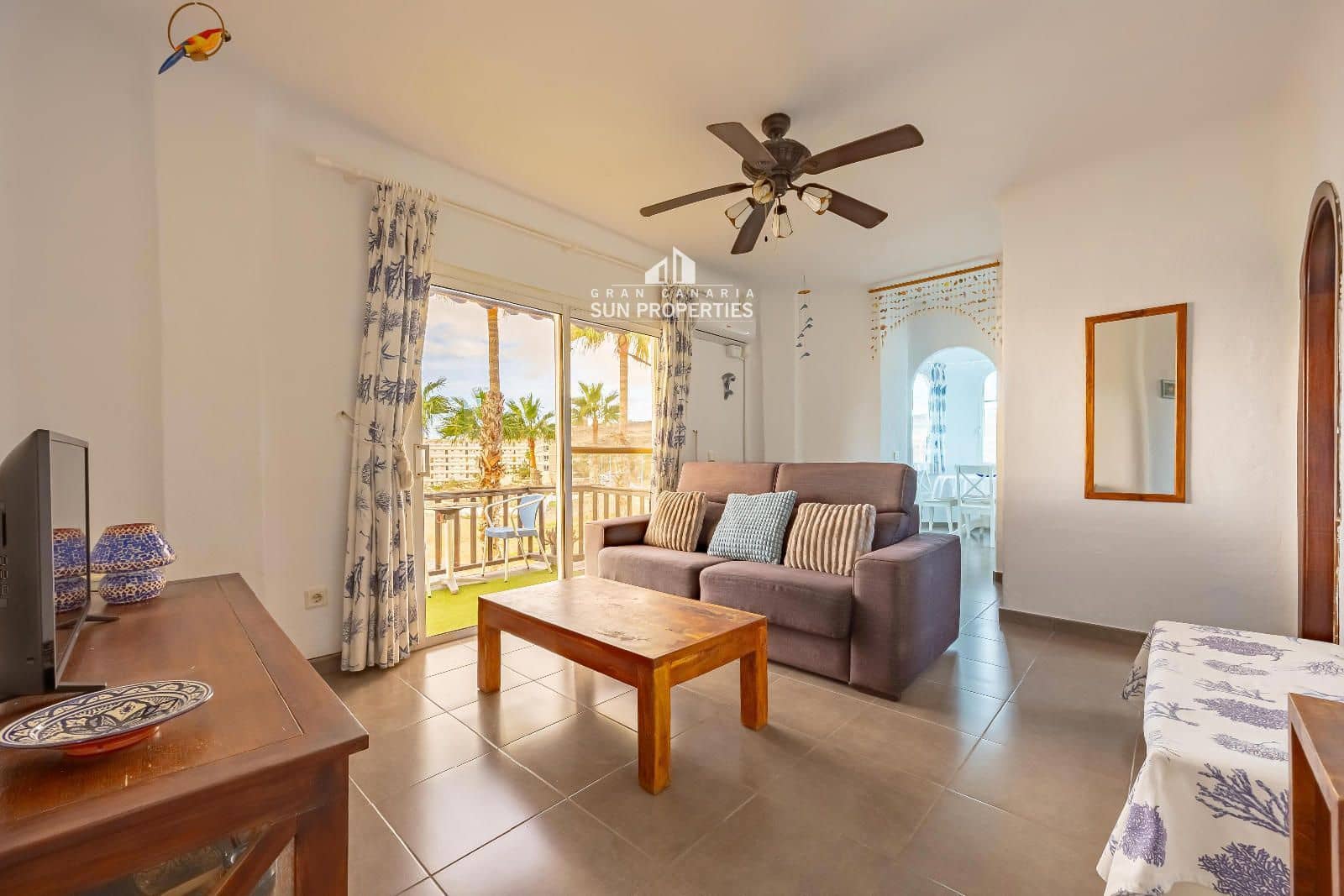 1 sovrum Lägenhet att hyra i San Agustin med pool - 1 400 € (Ref: 4734221)