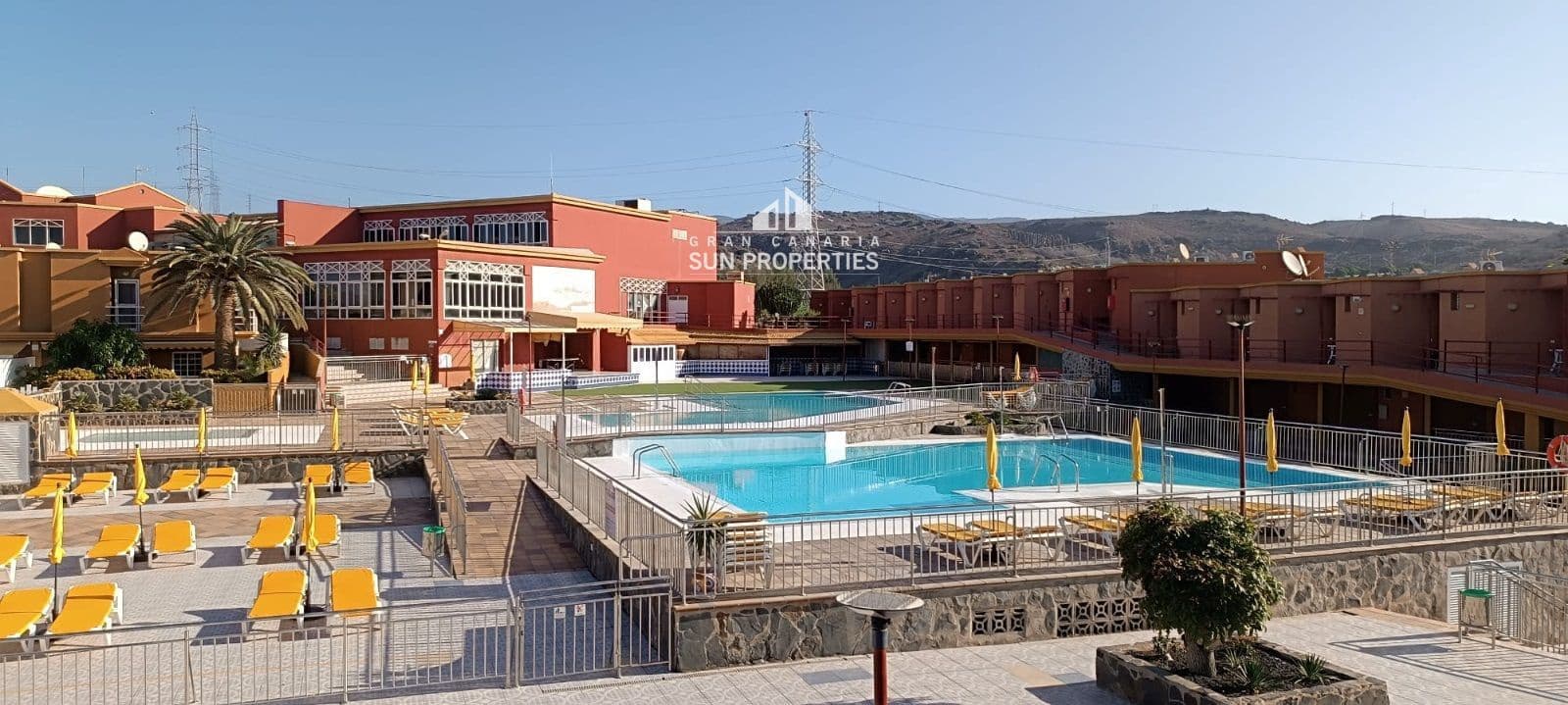 1 sovrum Bungalow att hyra i San Agustin med pool - 1 200 € (Ref: 5634095)