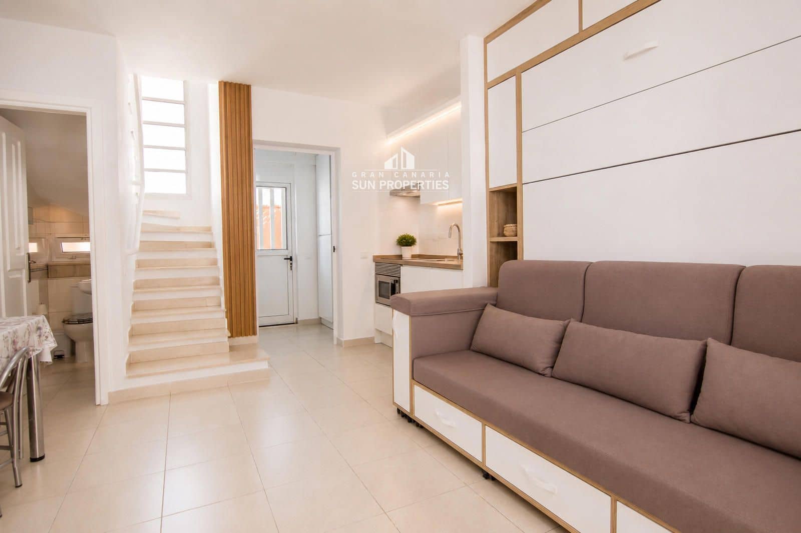 1 sovrum Bungalow att hyra i San Agustin med pool - 1 200 € (Ref: 5634095)