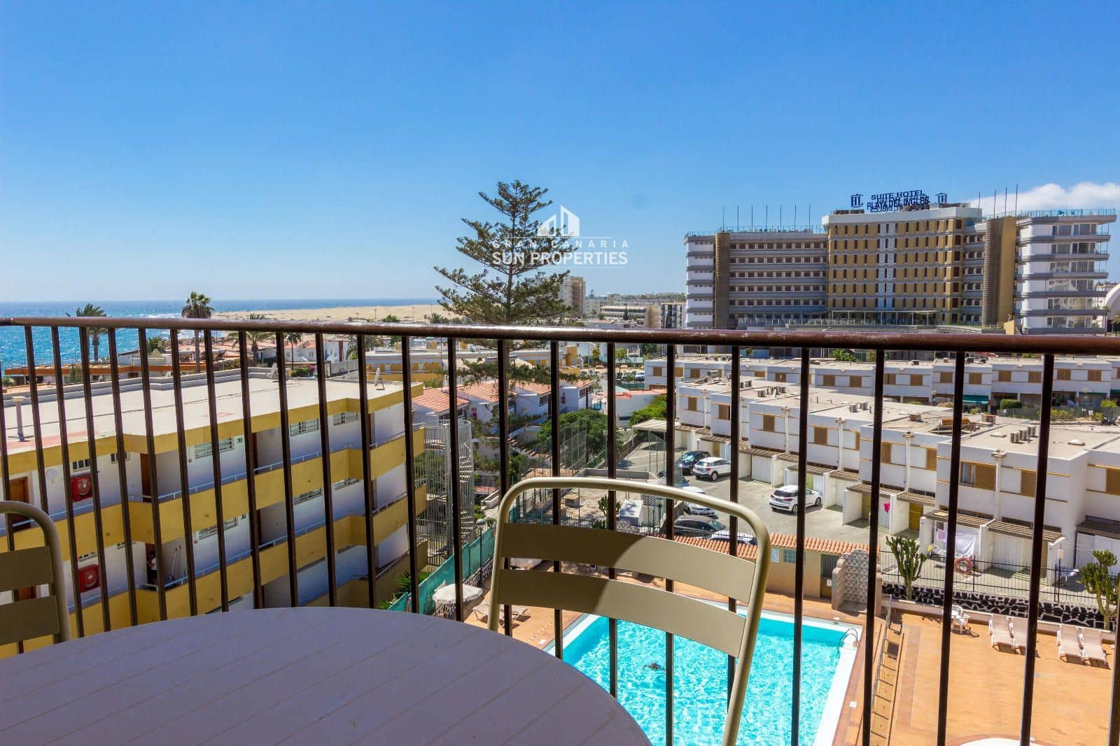 2 quarto Apartamento para arrendar em Playa del Ingles com piscina - 1 600 € (Ref: 8561908)